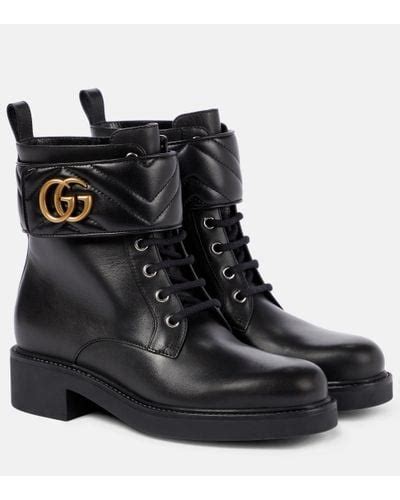 gucci stiefeletten damen|Gucci ankle boots women.